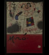 Poster, Joan Miró (Barcelona, ​​1893-Palma de Mallorca, 1983), 20th century