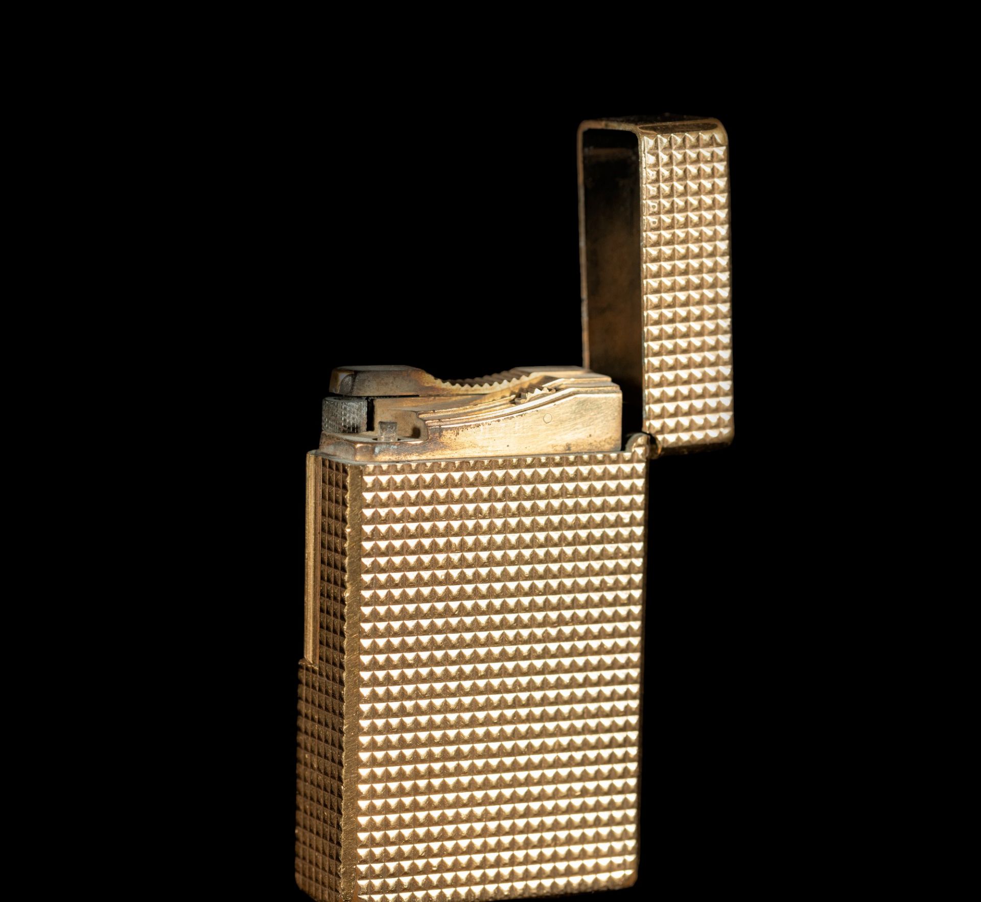 Dupont lighter in 20 micron gold plating, 1980s - Image 2 of 6