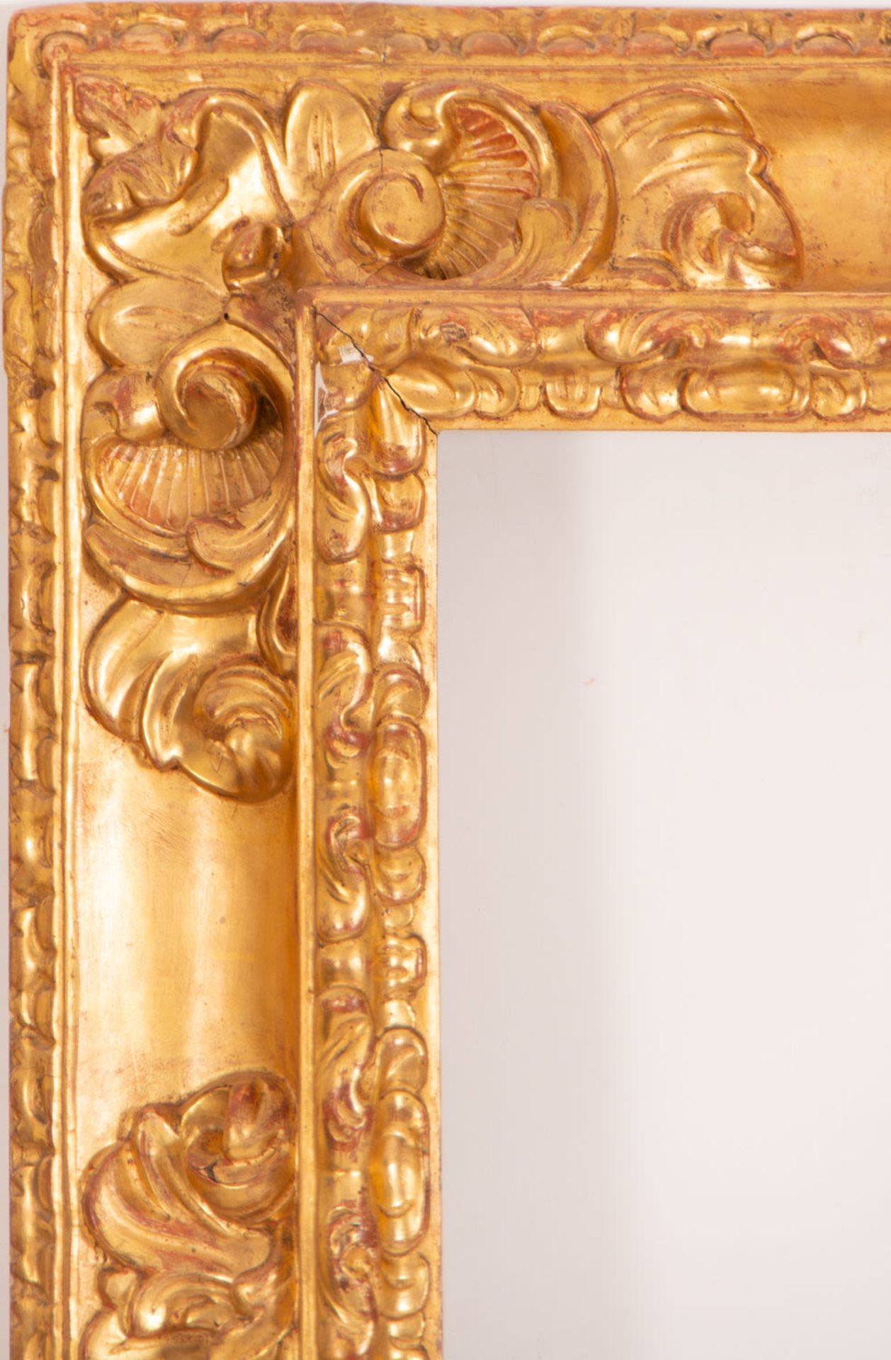 Spanish Baroque Giltwood Frame, 17th century - Image 3 of 5