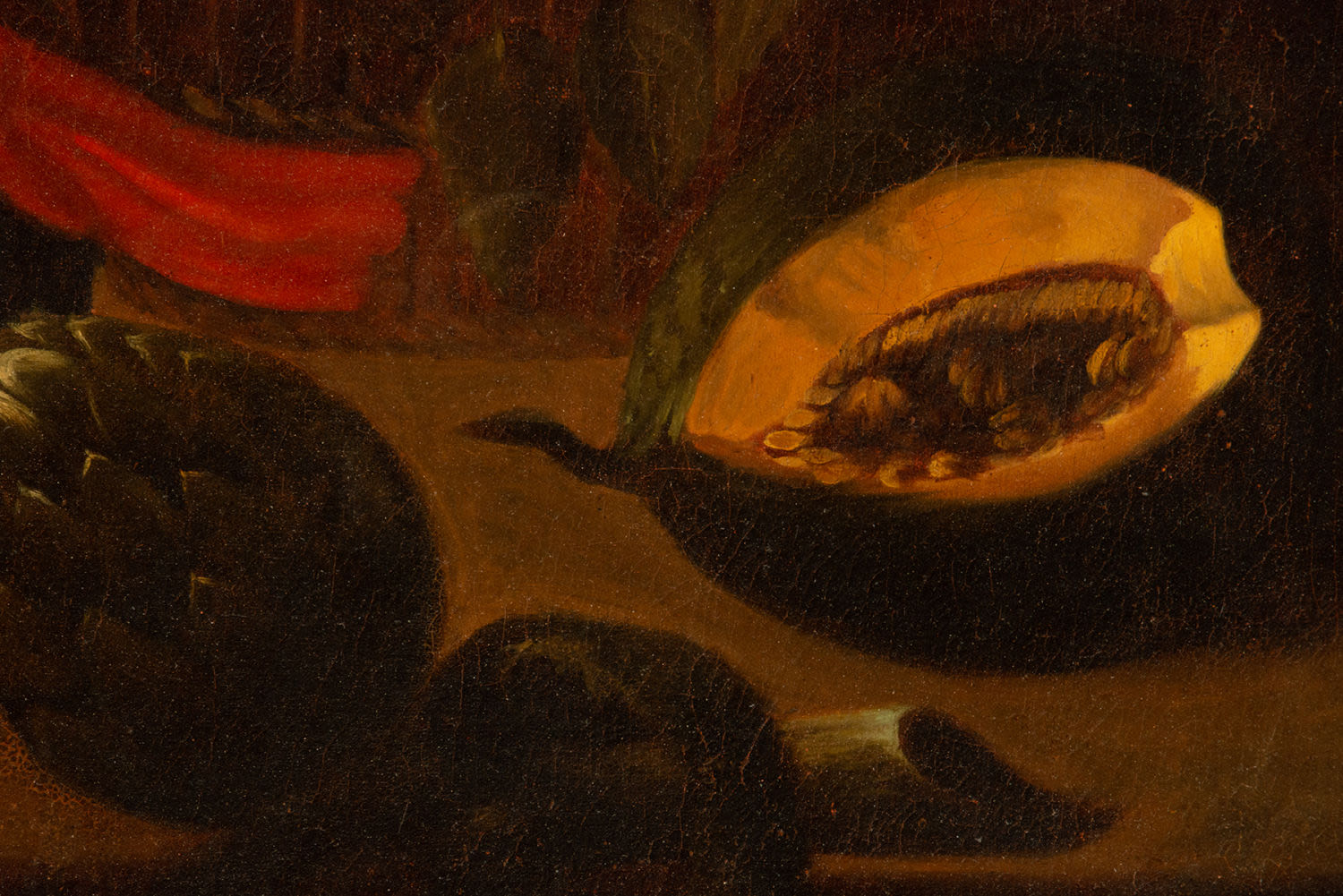 Still Life with Fruit and Lobster, 17th century Dutch school - Image 6 of 7