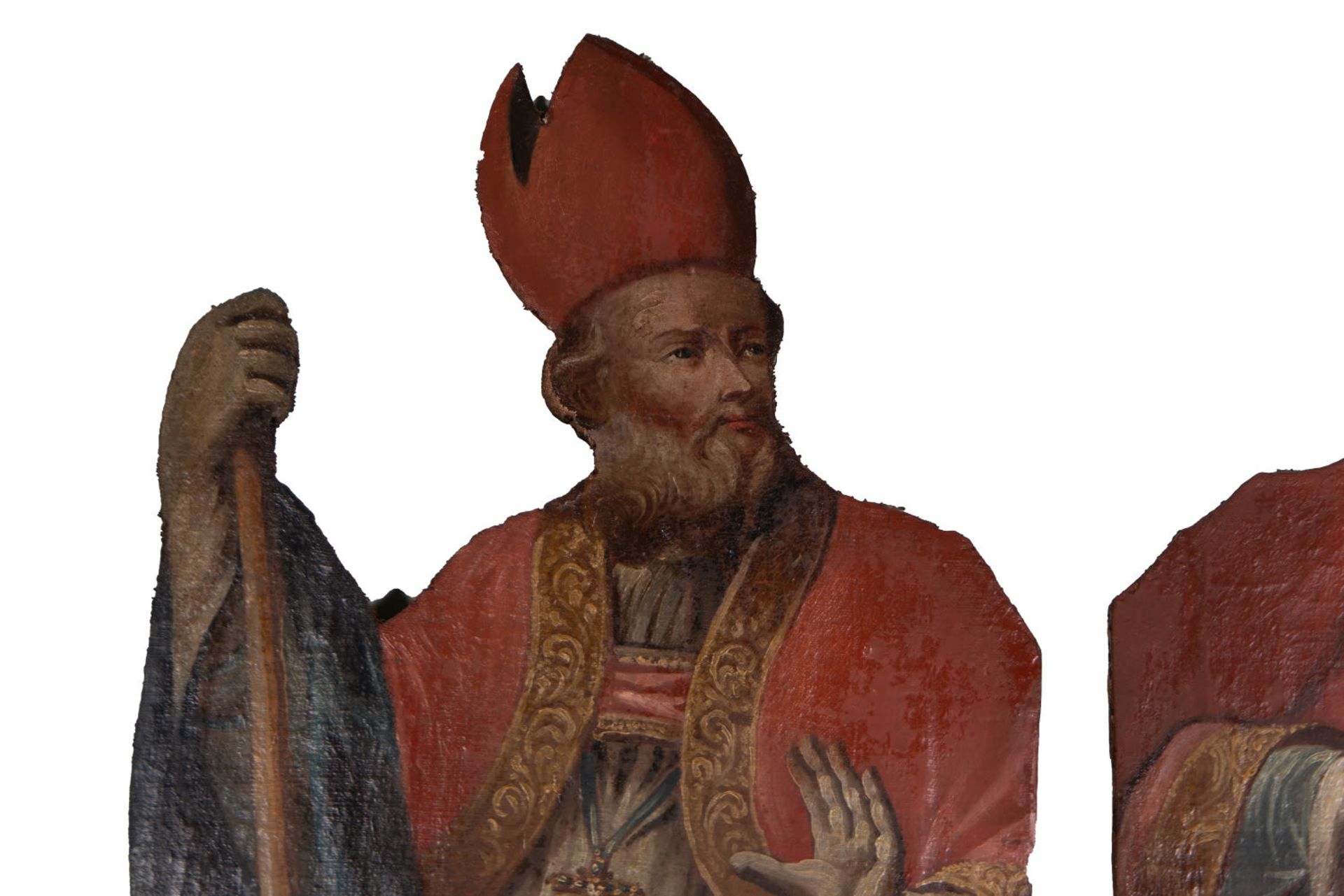 San Roch and Bishop, Italian school of the 17th century - Bild 3 aus 10