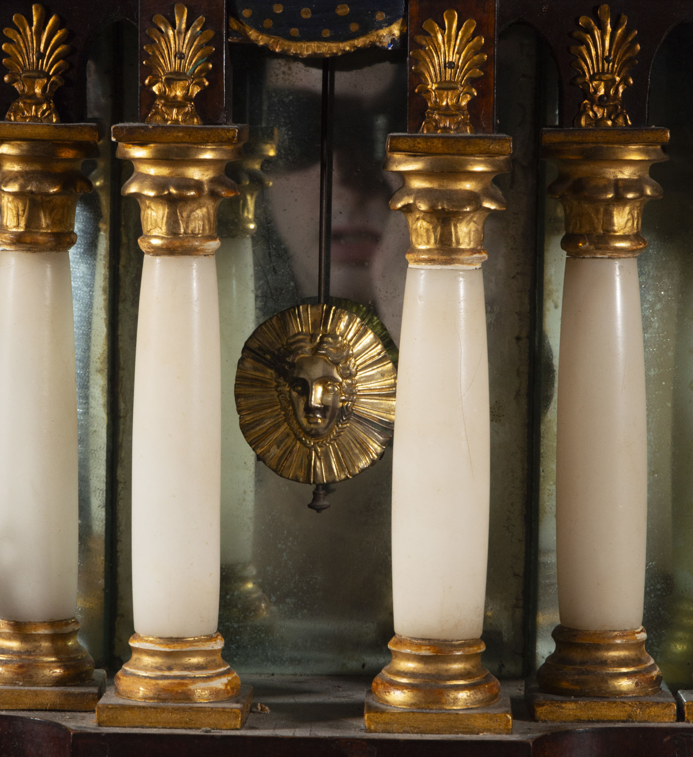 Large and Exquisite Bilderrahmen Table Clock with Automata from the late 19th century, Austria - Image 14 of 15