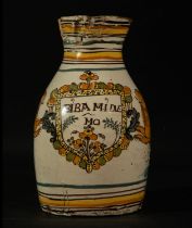 Wine jug "Long live my Owner", Archbishop's Bridge, 18th century