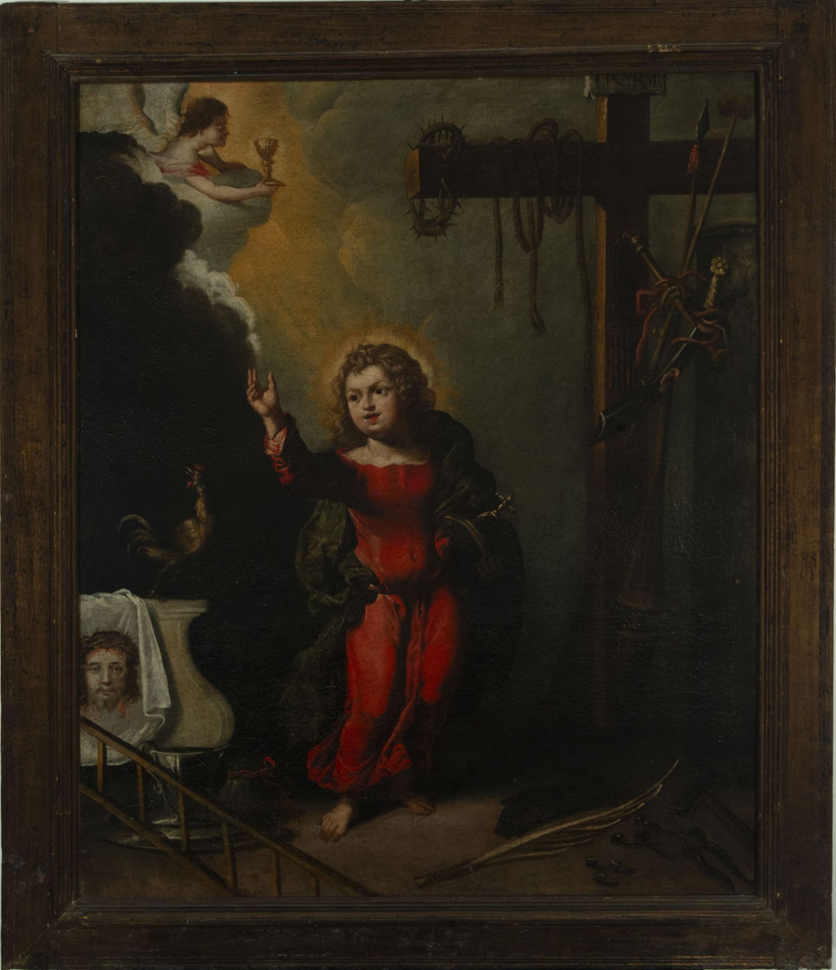 Child Jesus of the Passion, Flemish school of the circle of Justus Sustermans (Antwerp, September 28 - Bild 2 aus 11