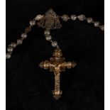 Filigree Rosary in Sterling Silver, 19th Century