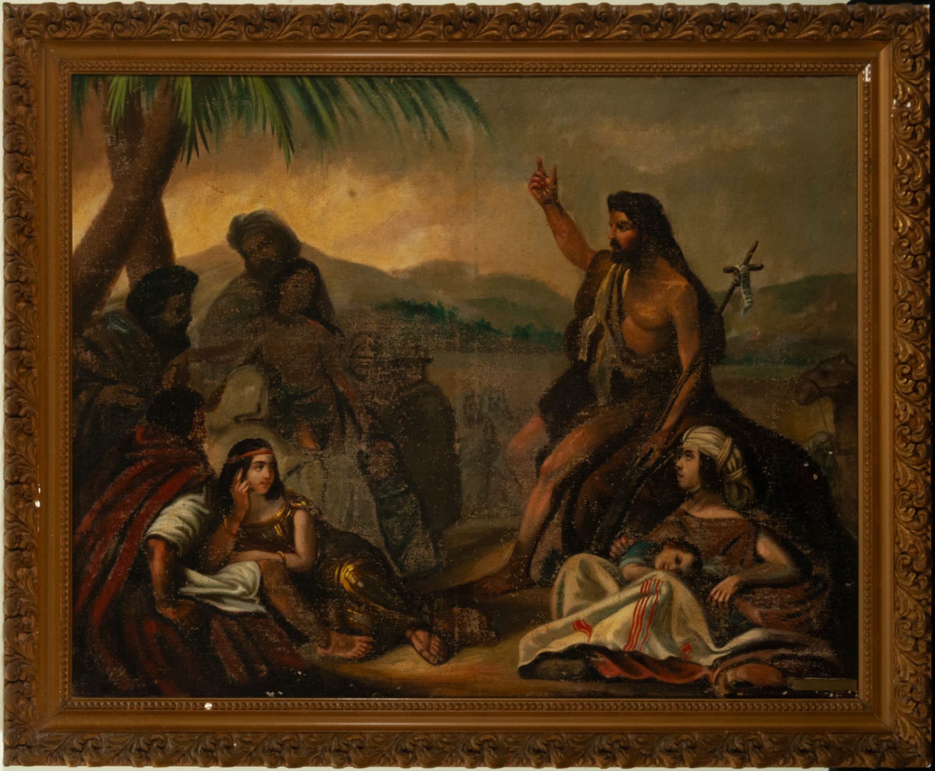 18th century colonial school, Saint John Preaching in the Desert - Bild 2 aus 7