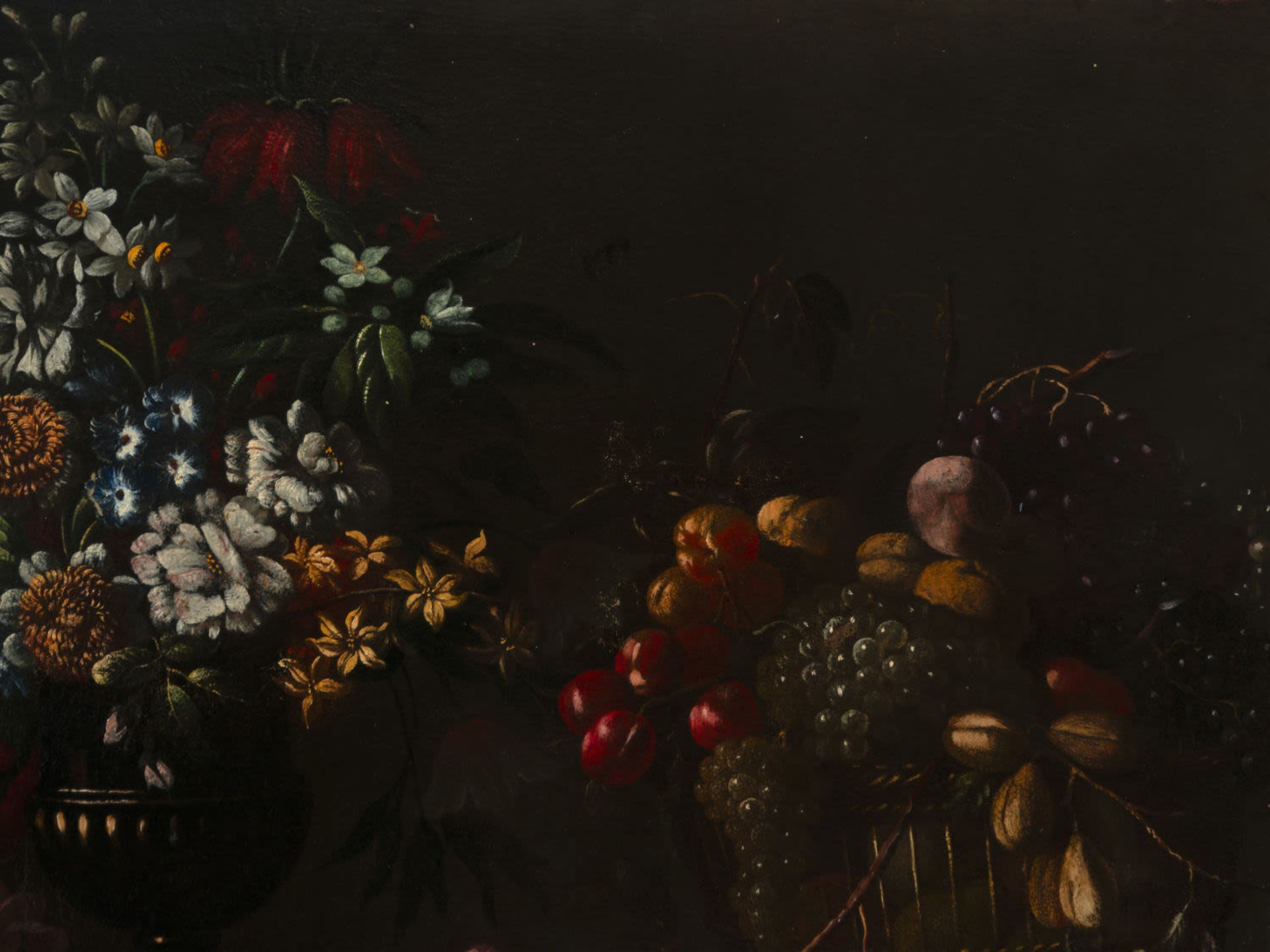 Fine and Large French Baroque Still Life from the 18th century - Image 3 of 6