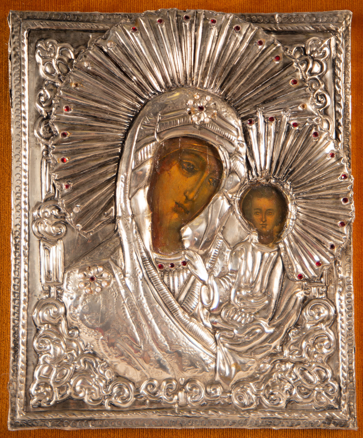 Madonna of Kazan, Russian school of the 20th century - Image 2 of 2