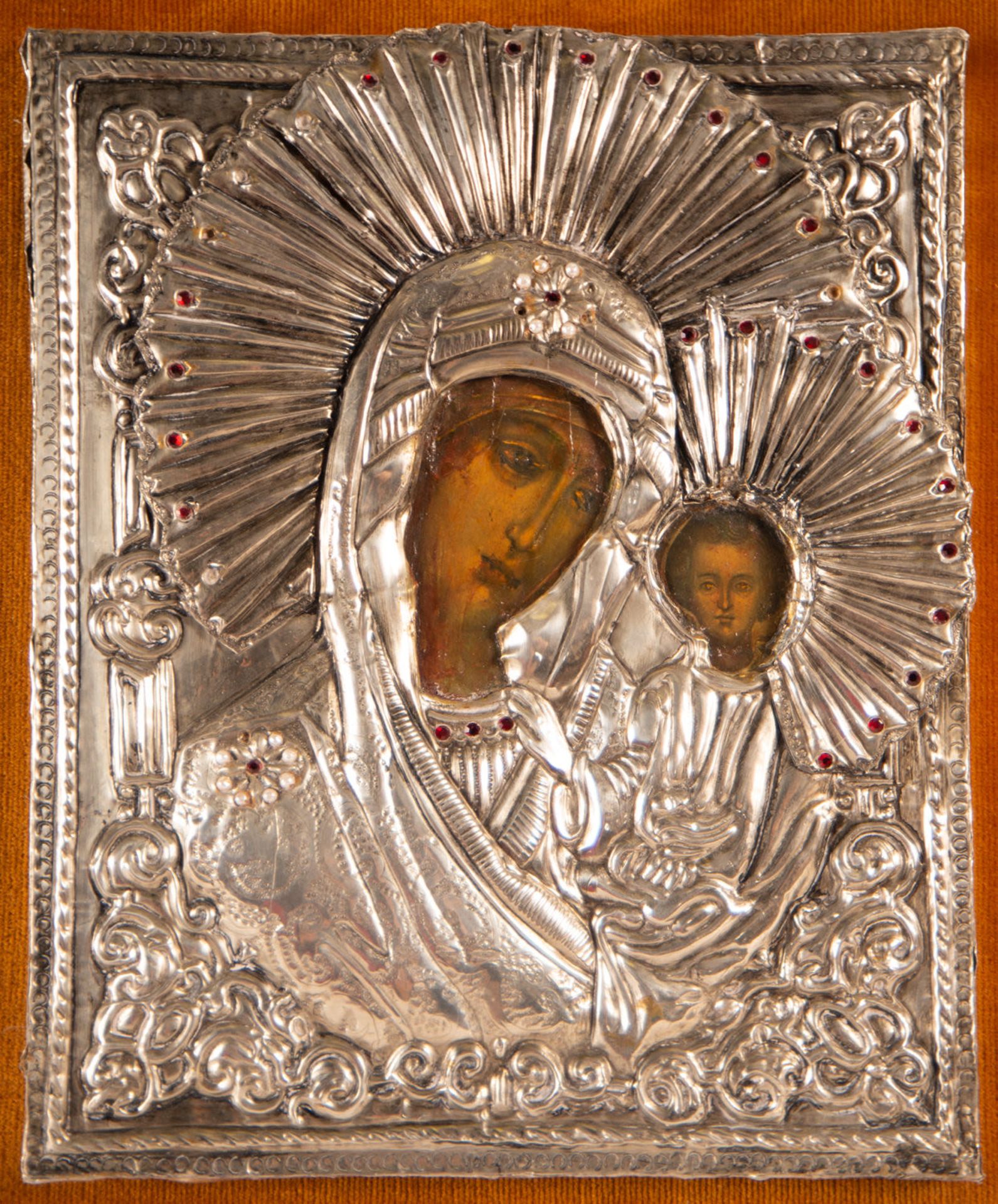 Madonna of Kazan, Russian school of the 20th century - Bild 2 aus 2