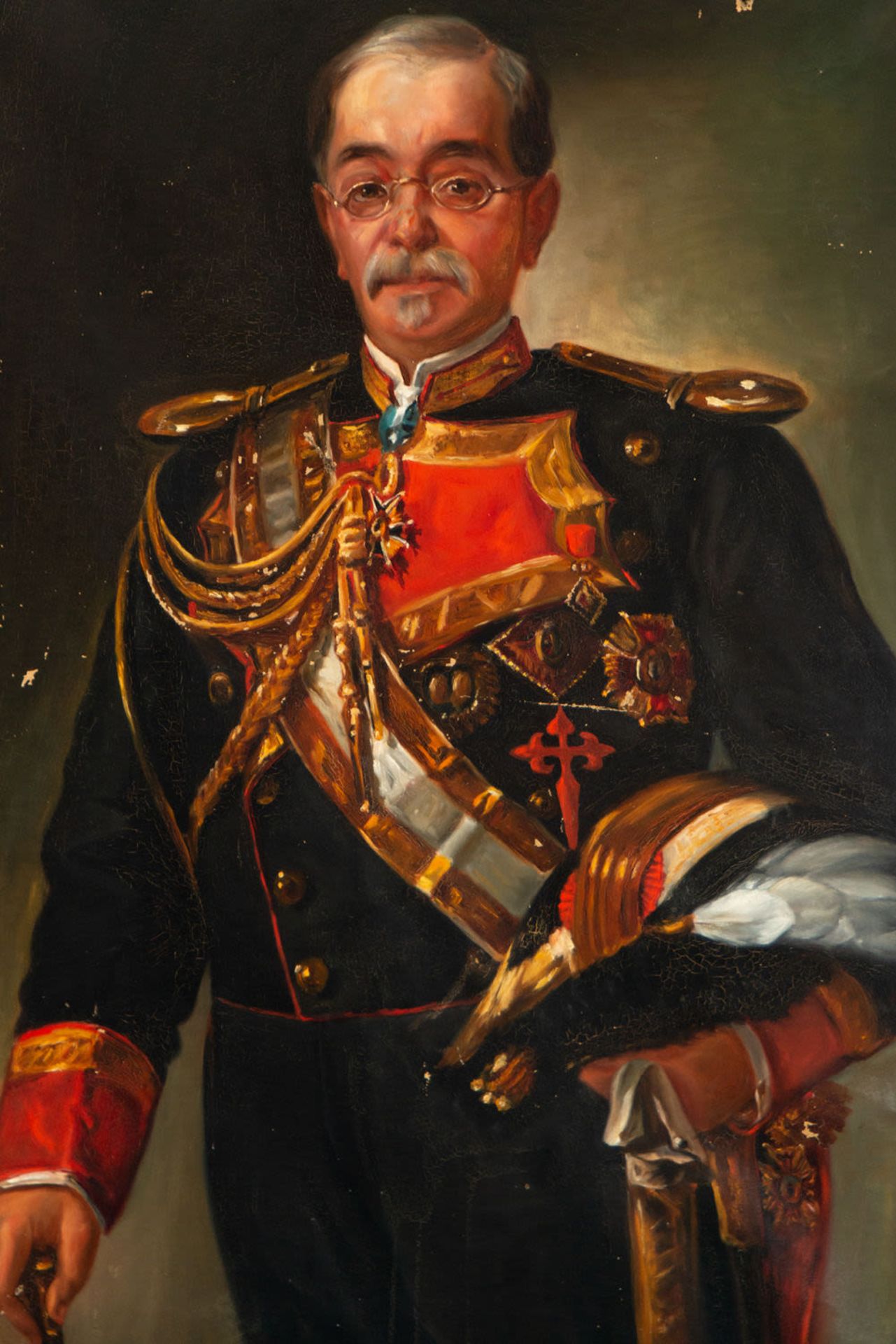 Portrait of Knight of the Order of Calatrava, 19th century Spanish school - Bild 2 aus 6