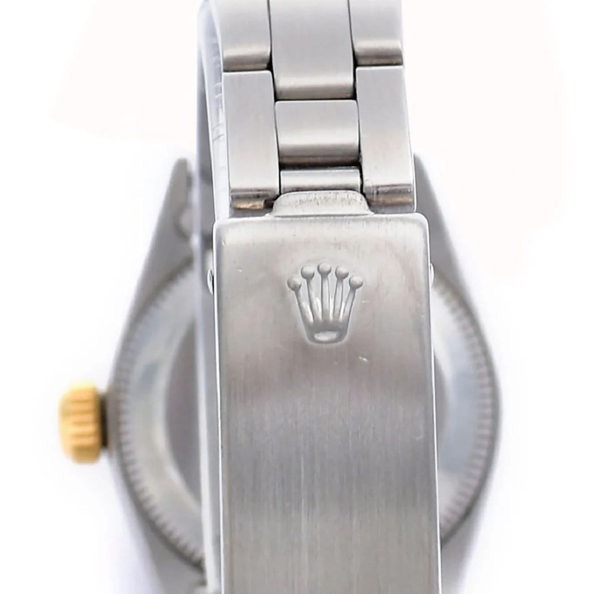 Rolex Oyster Perpetual 6509 vintage steel and gold wristwatch - Bild 2 aus 6