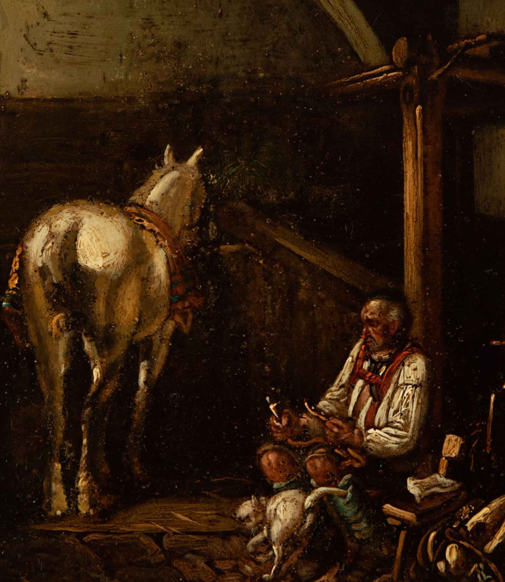 El Campesino, Nicolás Apériz, 19th century Spanish school - Image 2 of 5