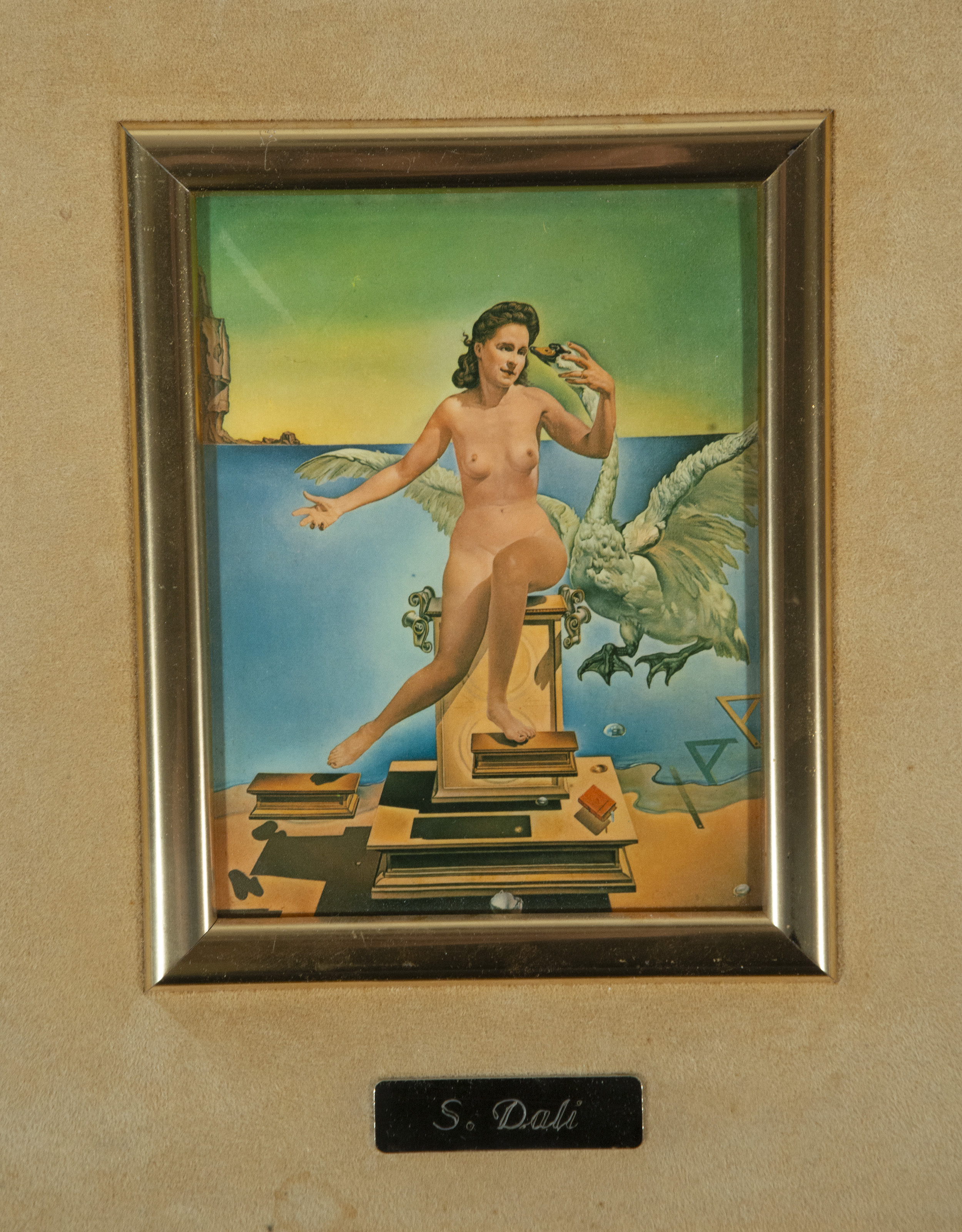 Enamel, Gala Dalí, 20th century - Image 2 of 6