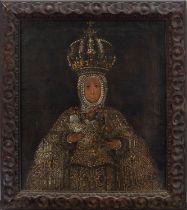 Virgin of the Tabernacle of Toledo, Toledo school of the 17th century