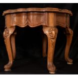 Louis XV oak coffee table, 17th century