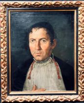 Portrait of a Gentleman, Salvador Mayol (Barcelona, 1775 - ídem, 1834), Spanish 18th century Neoclas