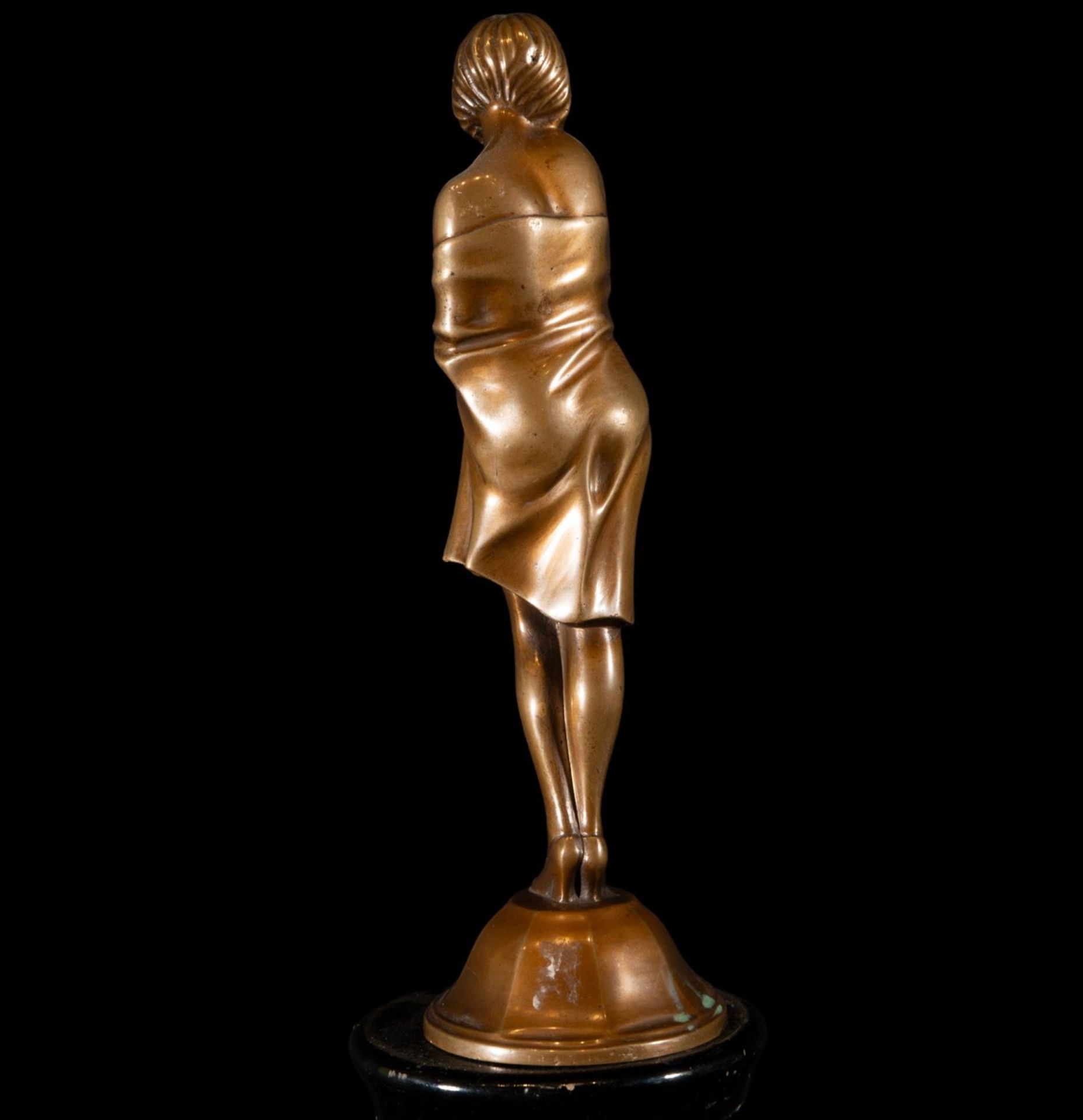 Art Deco Bronze Dancer, 1920s - Image 7 of 7