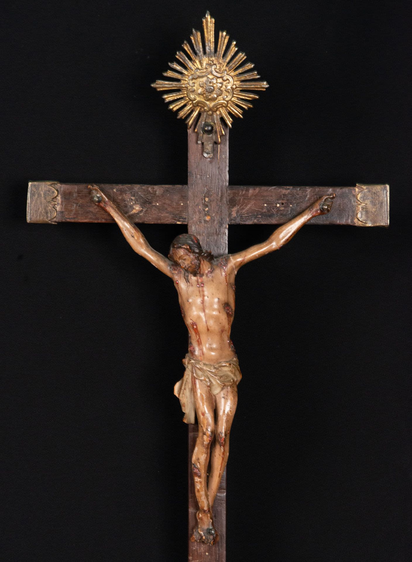 Crucified Christ Colonial Quito XVIII century - Bild 2 aus 3