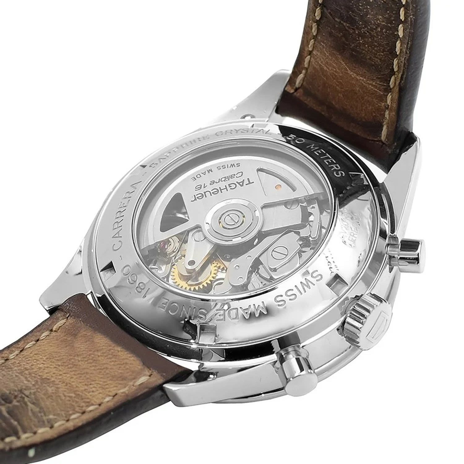 Elegant Wristwatch TAG Heuer Carrera Caliber 16 Model CV2013-2 - Image 3 of 5