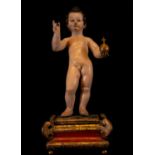 Sculpture of the Child of the Ball, Spanish school, 17th century