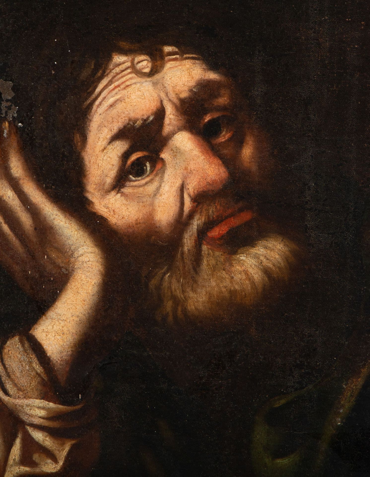 Very important series of the 4 apostles, in the manner of Miquel March (València, 1633-1670), Valenc - Image 6 of 21