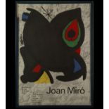 Poster, Joan Miró (Barcelona, ​​1893-Palma de Mallorca, 1983), 20th century