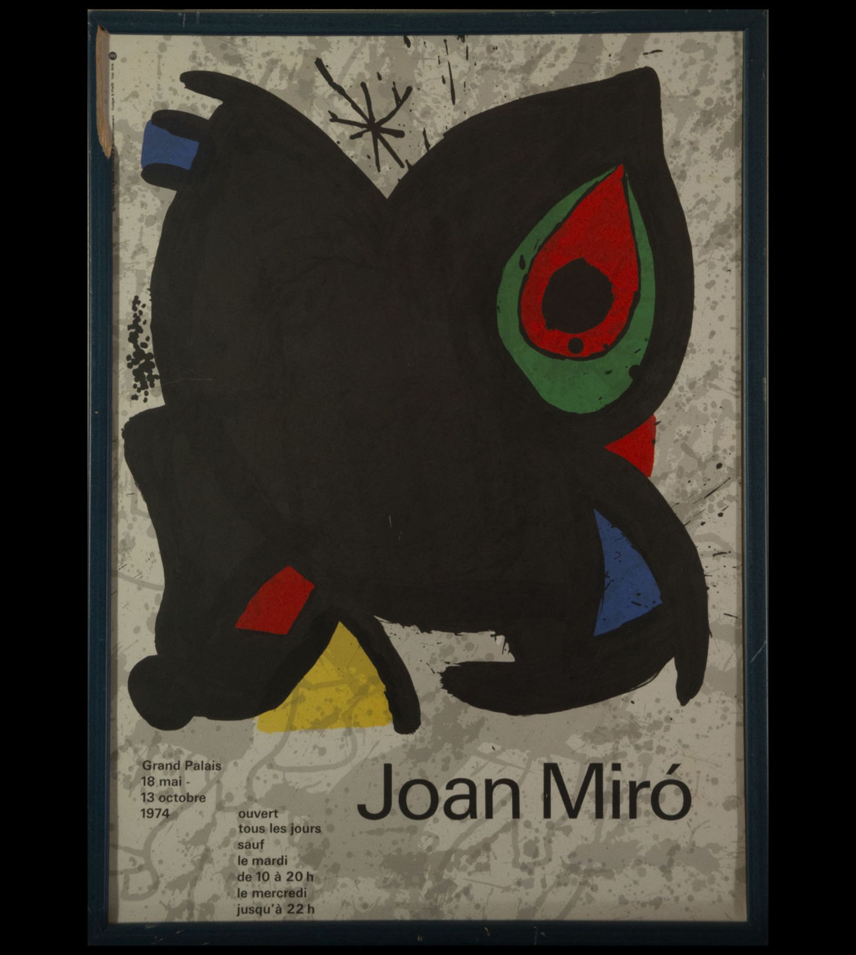 Poster, Joan Miró (Barcelona, ​​1893-Palma de Mallorca, 1983), 20th century