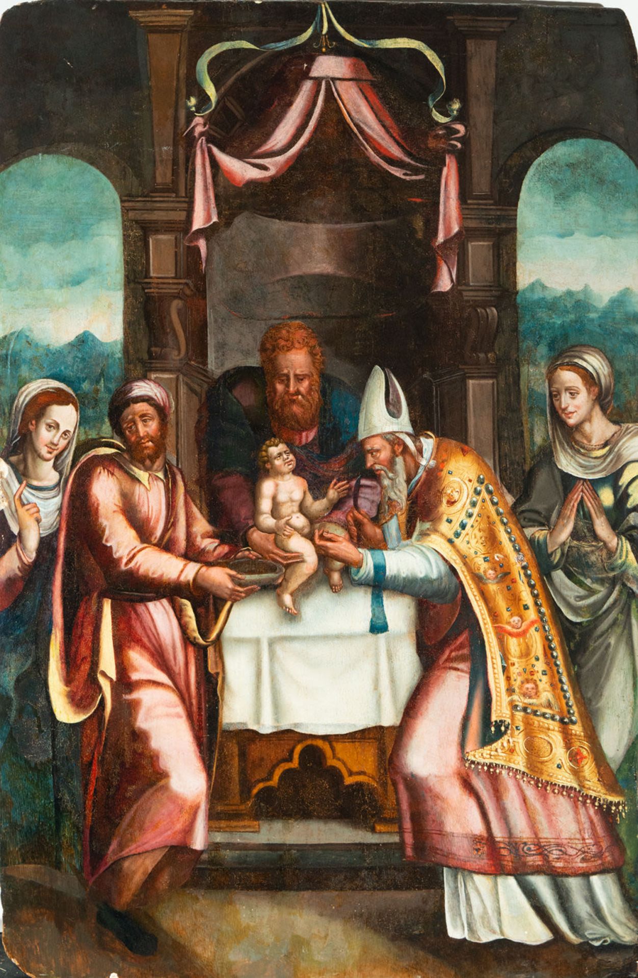 The Circumcision of Christ, 16th century Italian mannerist school
