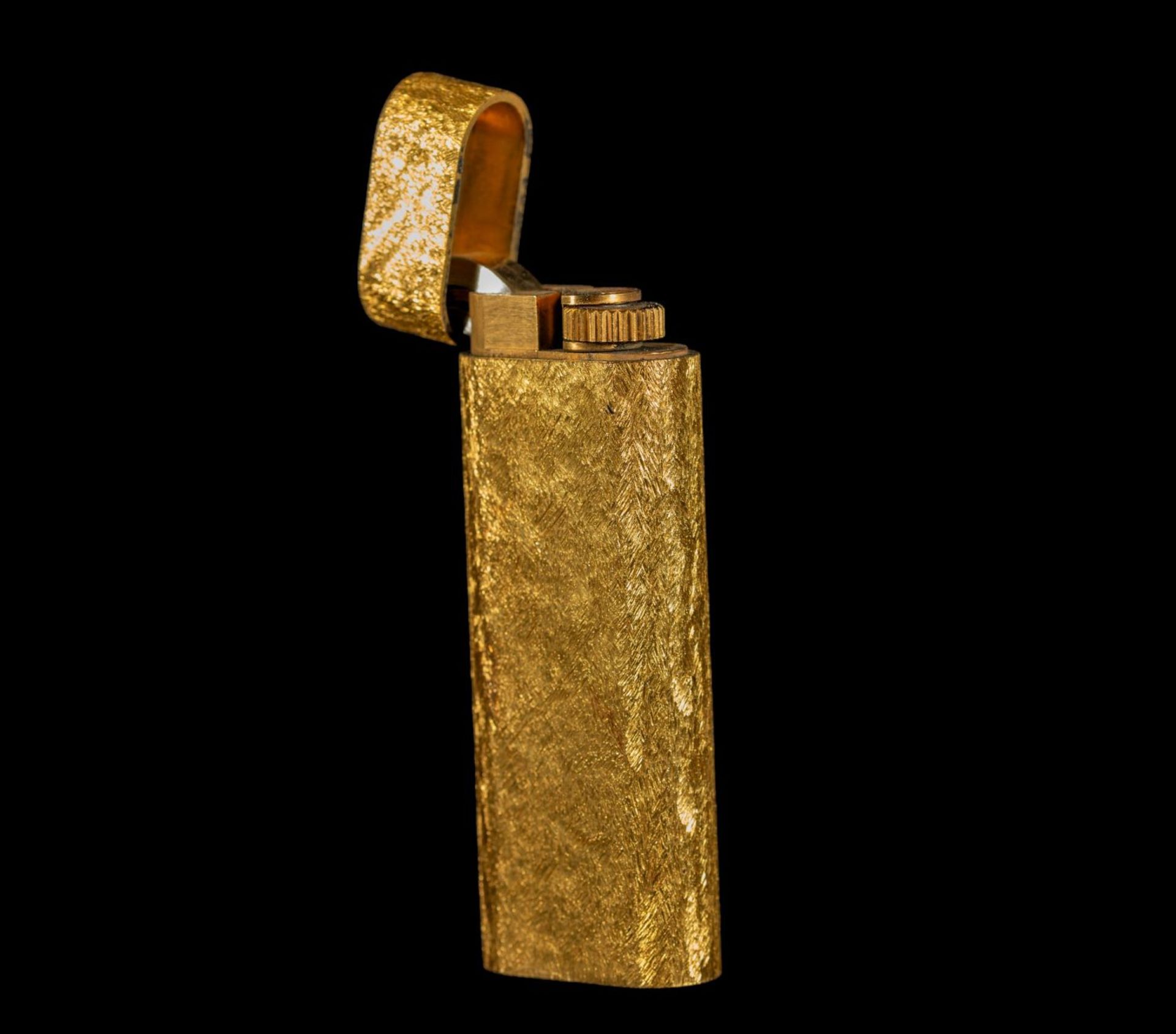 Cartier lighter in 20 micron gold plated, 1970s - Image 2 of 3