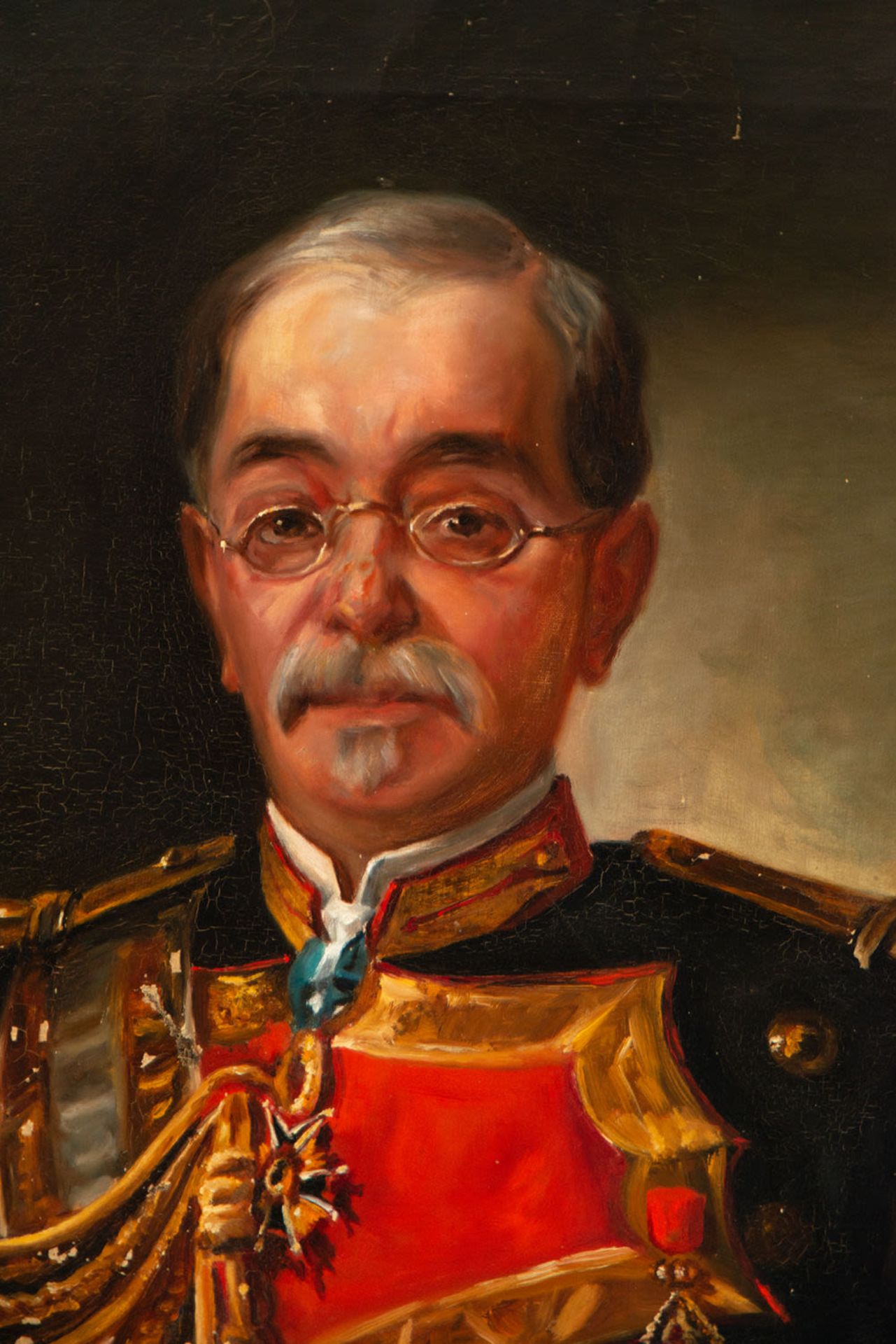 Portrait of Knight of the Order of Calatrava, 19th century Spanish school - Image 3 of 6