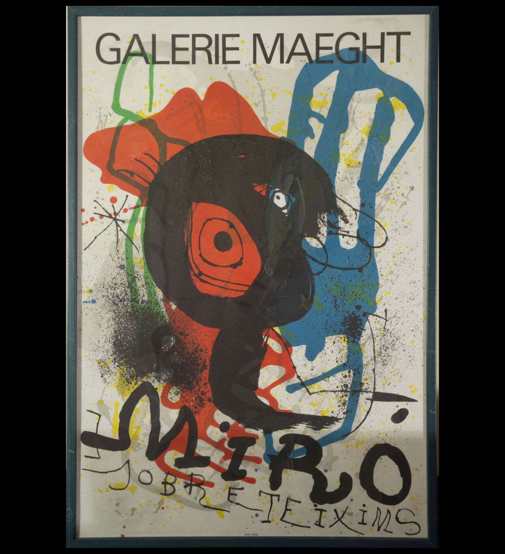 Poster, Joan Miró (Barcelona, ​​1893-Palma de Mallorca, 1983), 20th century