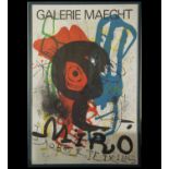 Poster, Joan Miró (Barcelona, ​​1893-Palma de Mallorca, 1983), 20th century