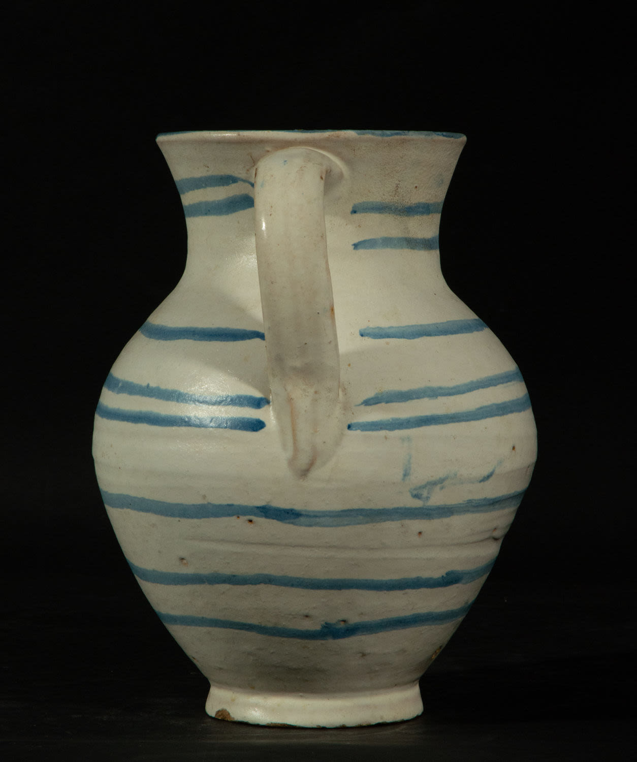 Talavera Wine Jug, 19th century - Image 3 of 3