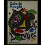 Poster, Joan Miró, Maeght Gallery