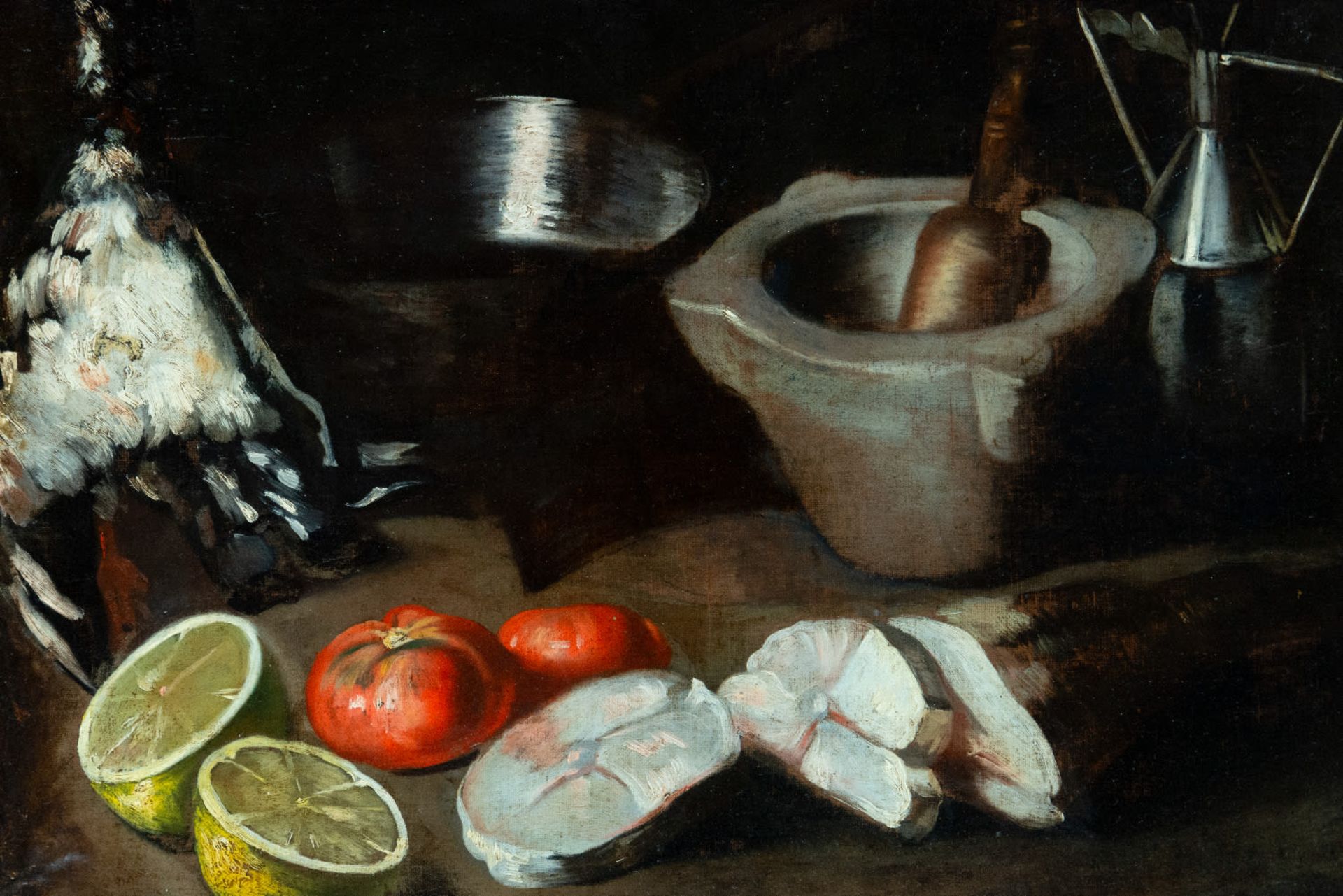 Magnificent pair of Spanish still lifes, Espinosa way, Juan de (1628, Doc. 1659) - Bild 10 aus 11