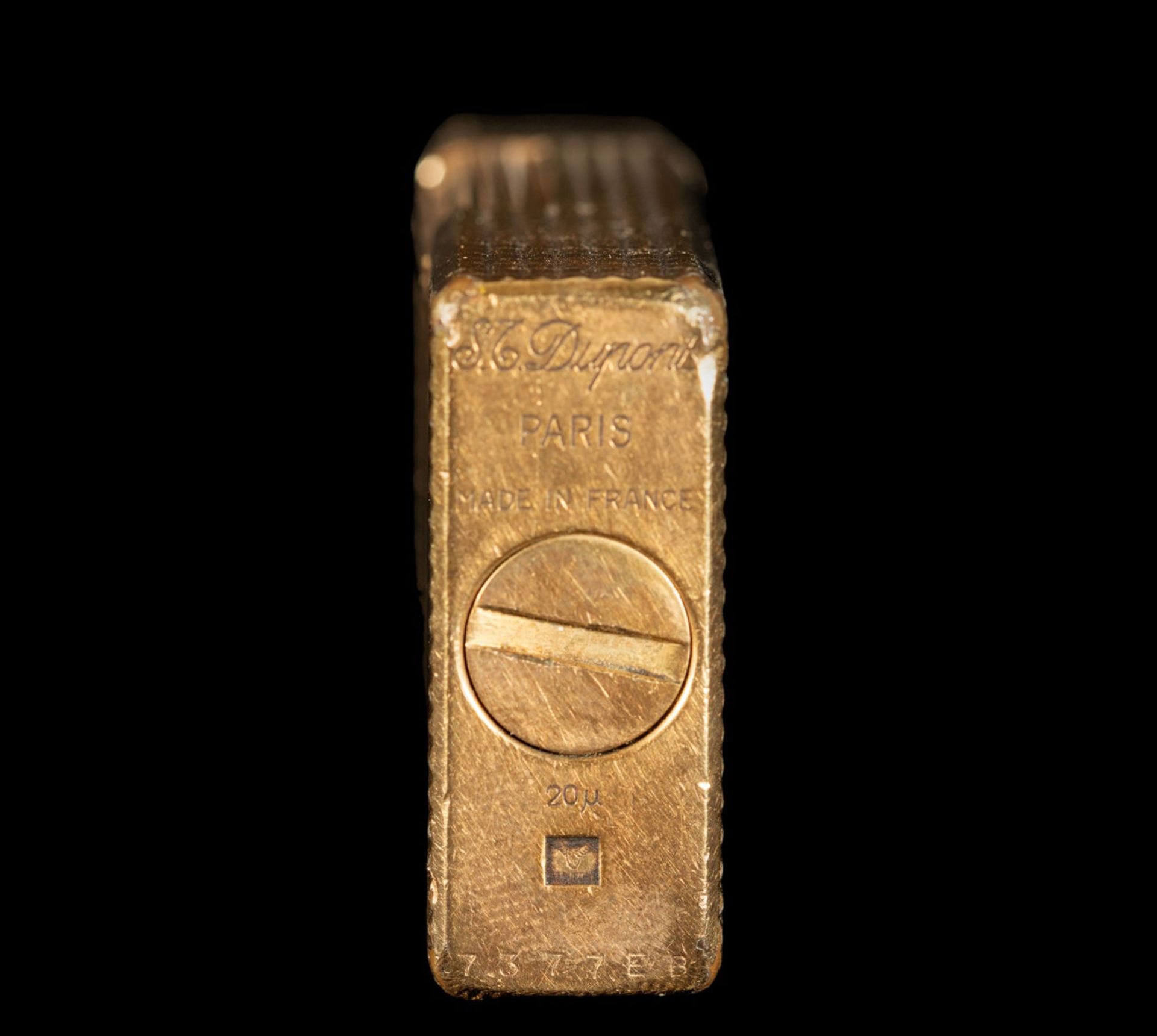 Dupont lighter in 20 micron gold plating, 1980s - Image 6 of 6