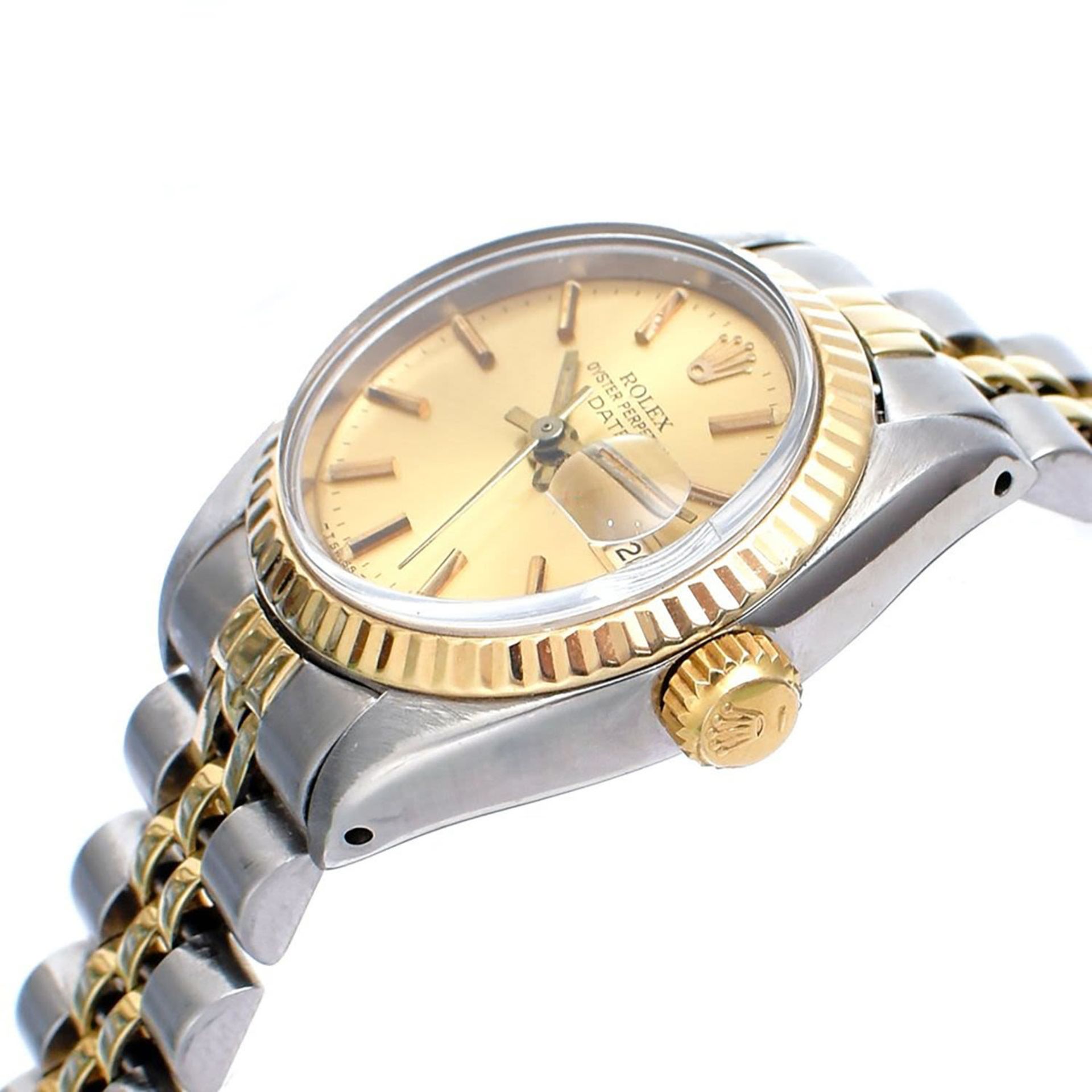 Rolex Lady Date wristwatch, in gold and steel, year 1982 - Image 2 of 5