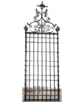 Important Large Renaissance Grille transition to the Spanish Baroque of a 17th century palace in wro