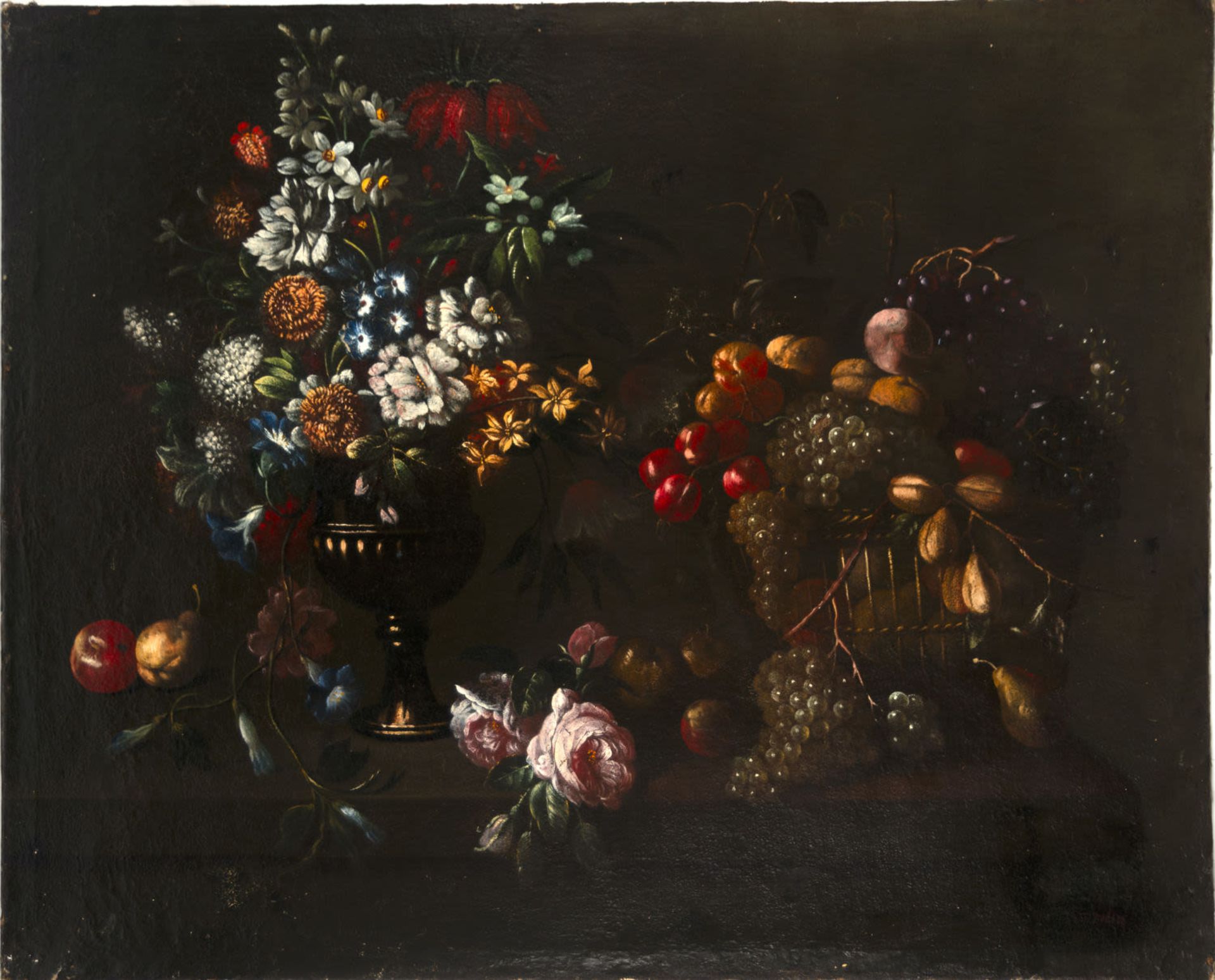 Fine and Large French Baroque Still Life from the 18th century