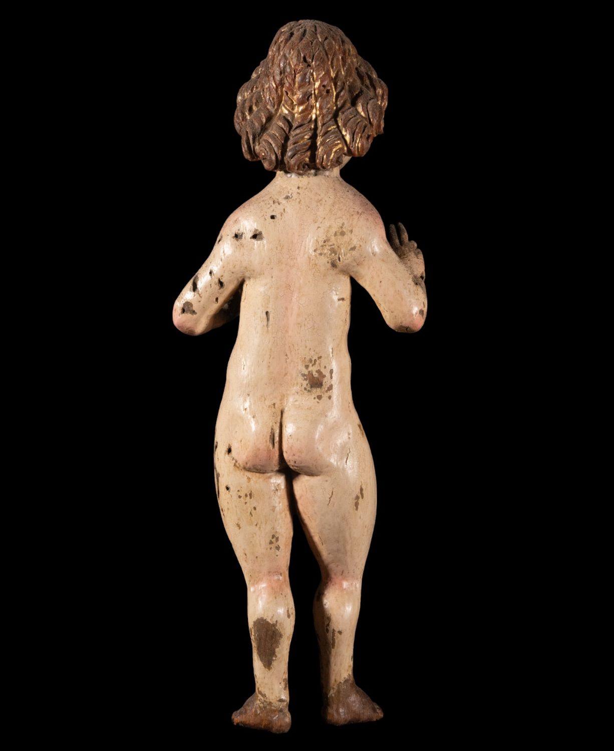 Large Enfant Jesus of the Ball of Mechelen, Gothic school of Mechelen from the 15th century - Image 7 of 7