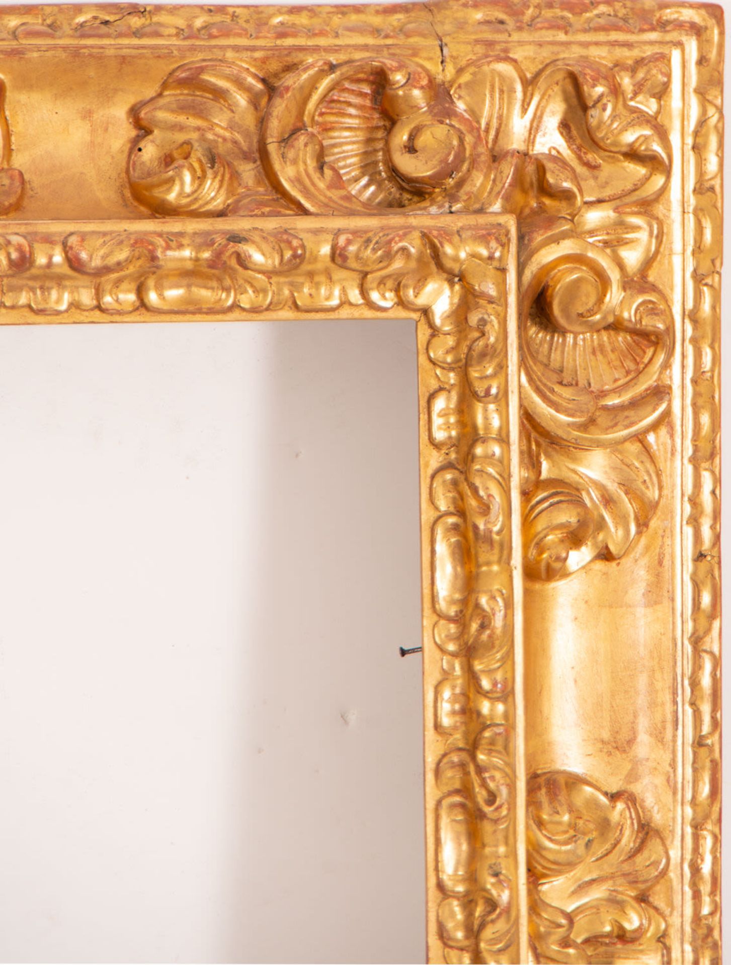 Spanish Baroque Giltwood Frame, 17th century - Image 2 of 5