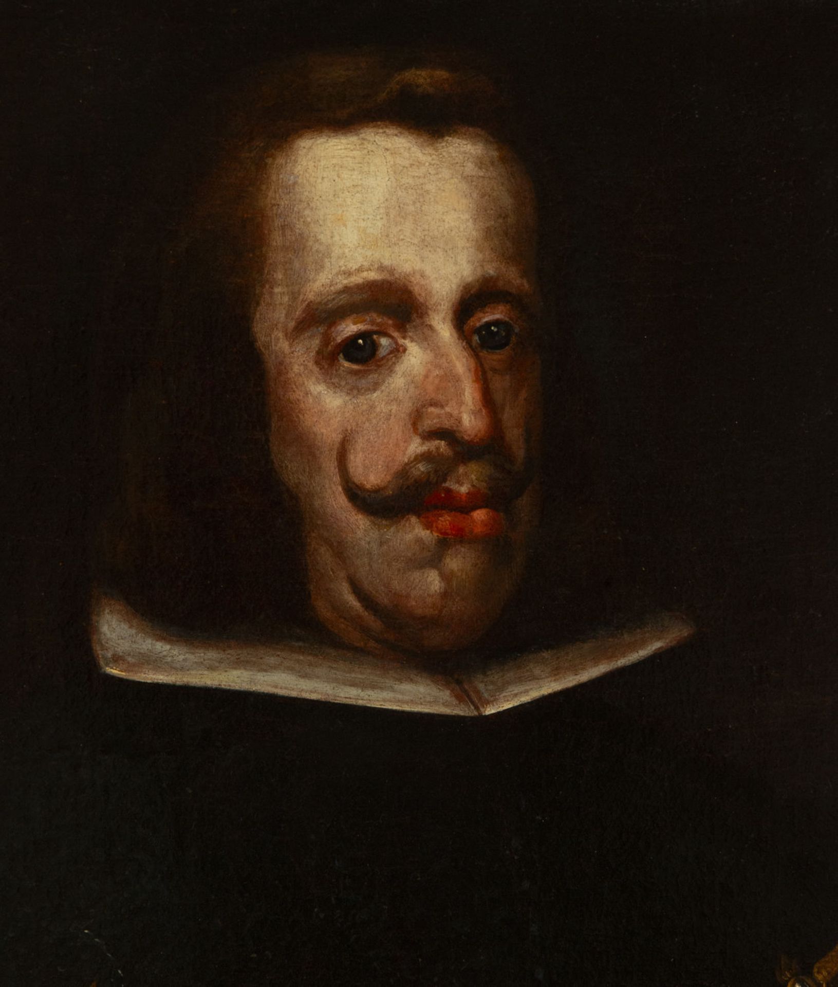 Large Half-Length Portrait of Philip IV, Juan Bautista Martínez del Mazo (Cuenca, 1611-Madrid, 1667) - Bild 2 aus 4