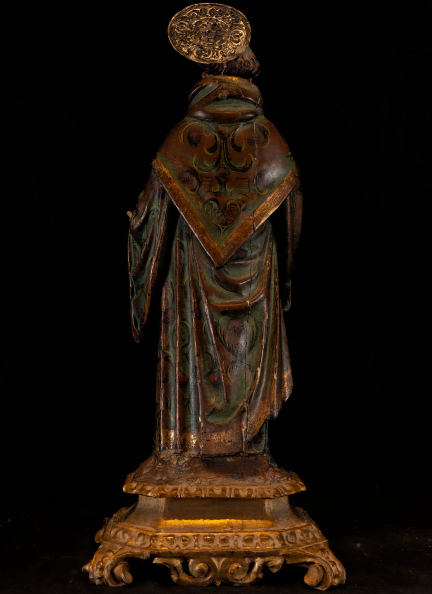 Sculpture of Saint Anthony of Padua, Castilian school, 17th century - Bild 6 aus 6