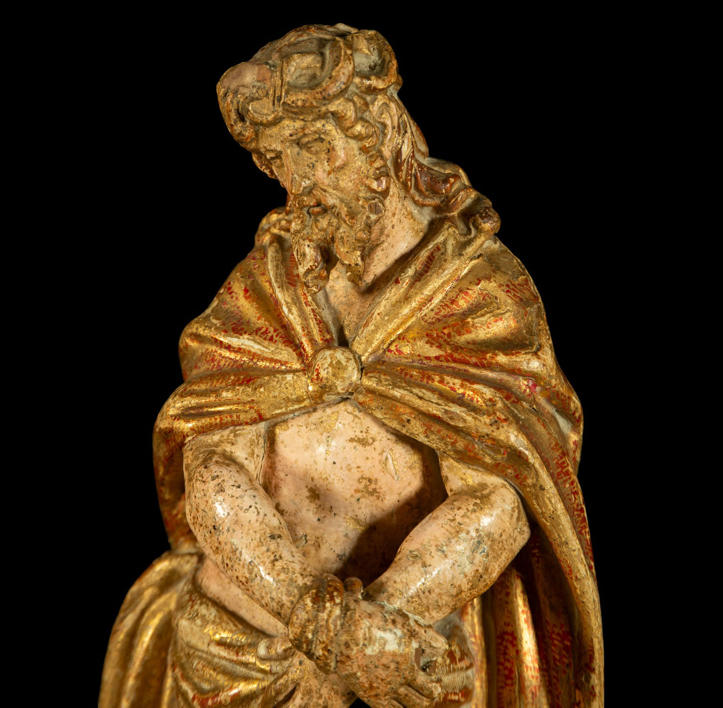Exceptional 15th century Gothic Christ "Poupée" of Malines , Belgium, late 15th century work - Image 5 of 6