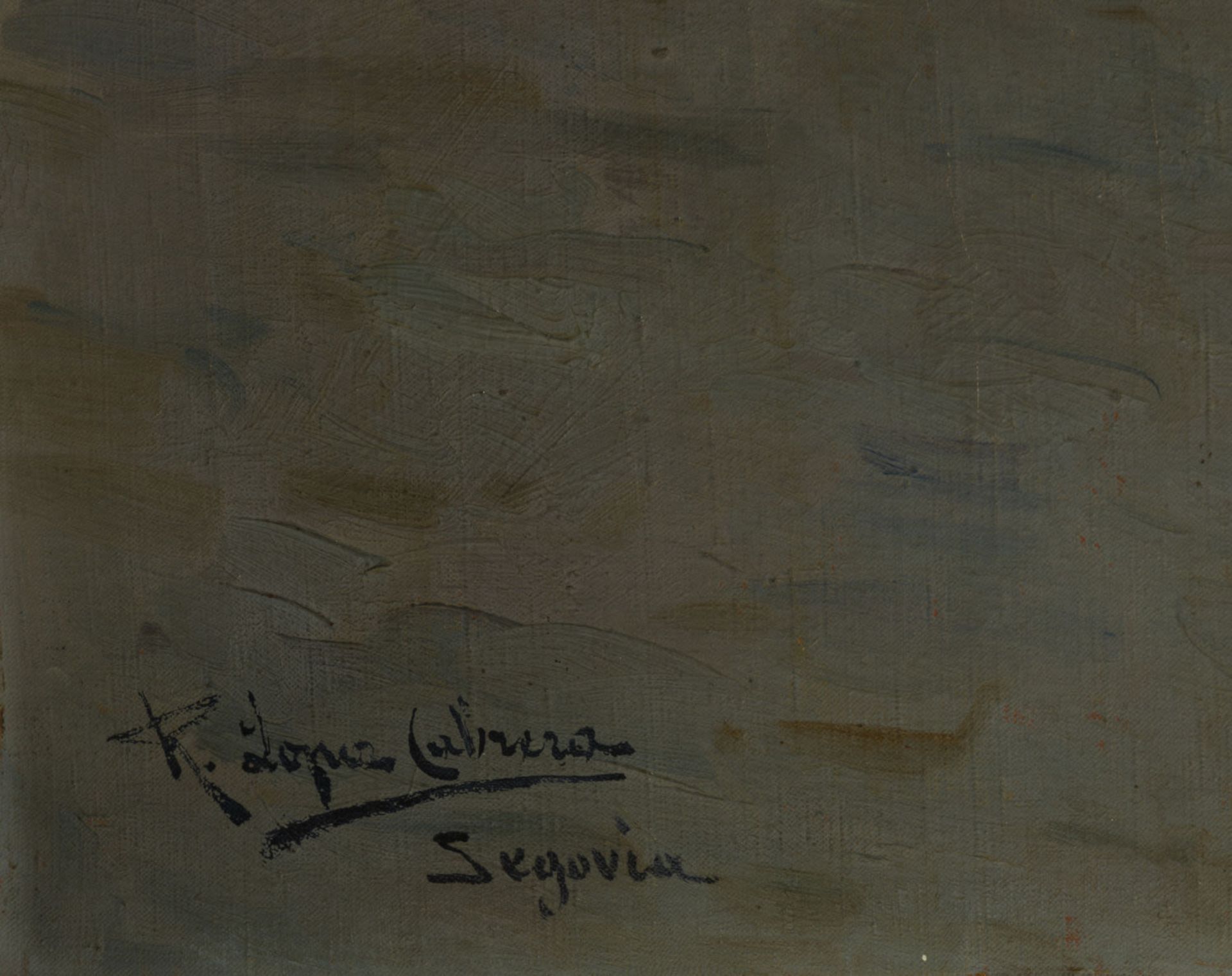 Segovian couple; Ricardo López Cabrera (Cantillana, September 28, 1864-Seville, January 7, 1950) - Bild 6 aus 7