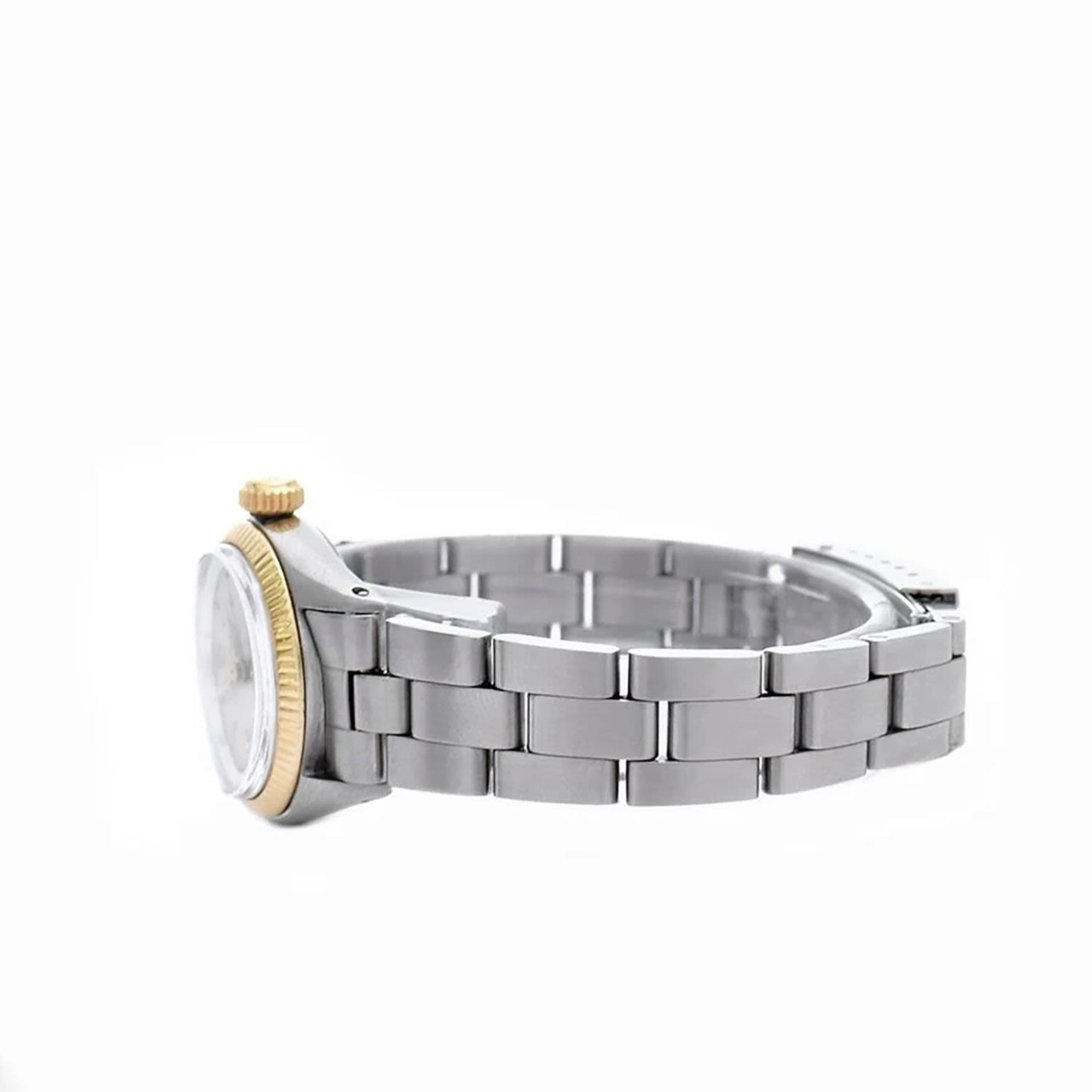 Rolex Oyster Perpetual 6509 vintage steel and gold wristwatch - Bild 5 aus 6