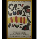 Poster, Joan Miró (Barcelona, ​​1893-Palma de Mallorca, 1983), 20th century