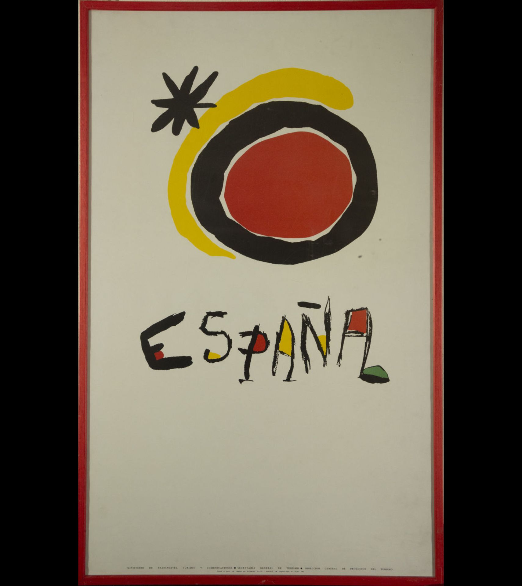 Poster, Joan Miró (Barcelona, ​​1893-Palma de Mallorca, 1983), 20th century