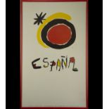 Poster, Joan Miró (Barcelona, ​​1893-Palma de Mallorca, 1983), 20th century