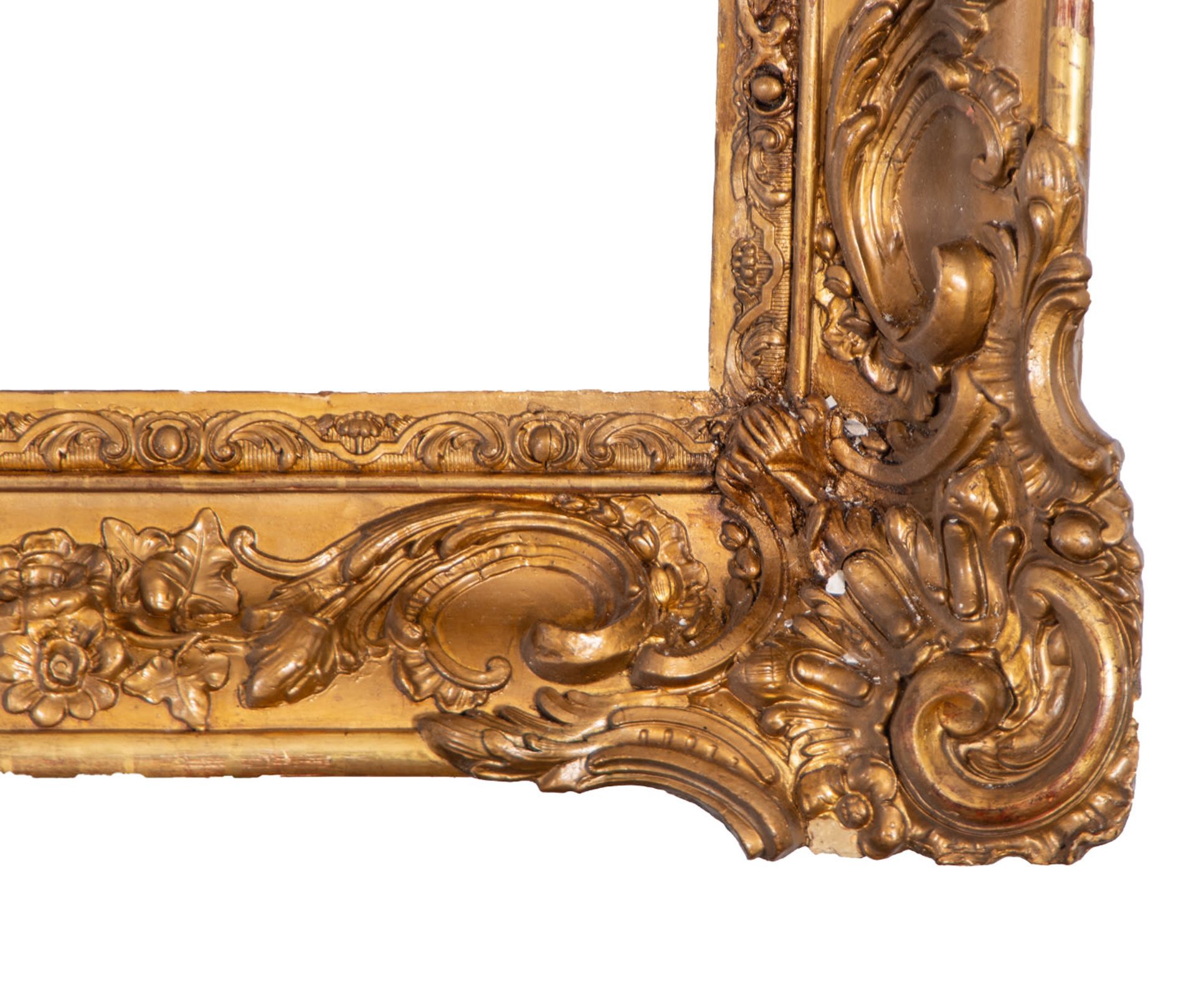 Important French frame in the Louis XVI style, 19th century - Bild 2 aus 5